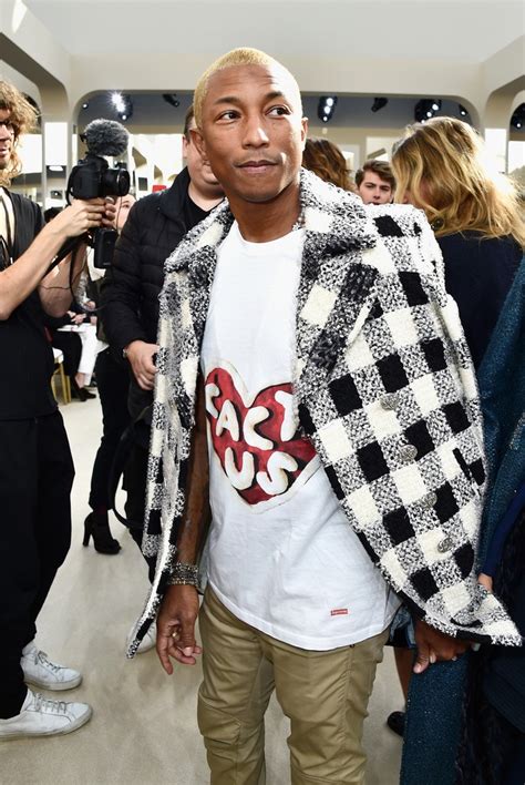 pharrell williams at chanel no 5 l'eau fragrance celebration